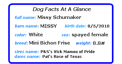 Dog Statistics At A Glance