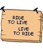 all riders ride at their own risk